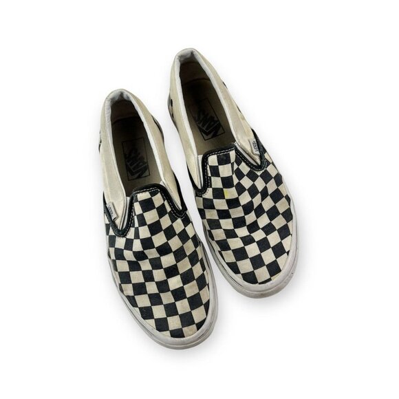*SOLD* Vans Classic Slip-on Checkerboard Shoe - Picture 1 of 9
